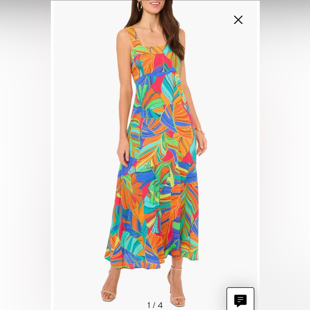 Vince Camuto tropical maxi